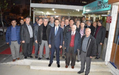 Hakan Çağlar Erürker Nazilli muhtarlarıyla toplandı