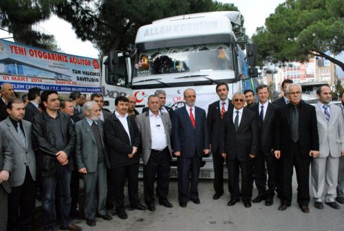İHH’nin Suriye Yardım Tır'ı Dualarla Uğurlandı