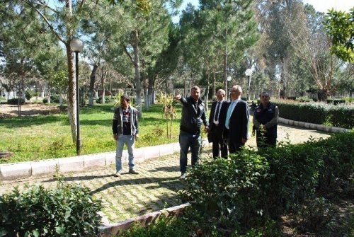 İncirliova Kültür Park’ta çalışmalar devam ediyor