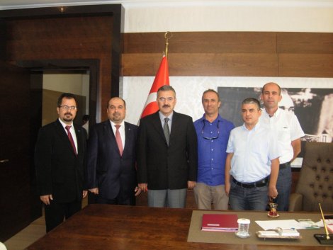 İNŞAAT MÜHENDİSLERİNDEN VALİ AYYILDIZ’A ZİYARET