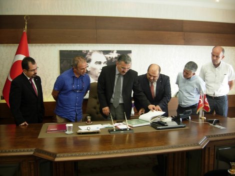 İNŞAAT MÜHENDİSLERİNDEN VALİ AYYILDIZ’A ZİYARET