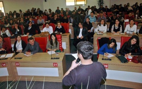 İş sağlığı ve güvenliği eğitimi yapıldı