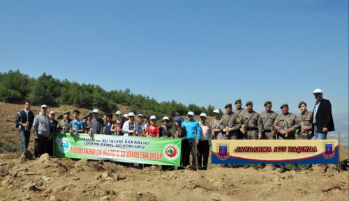 Jandarma Kuruluşunun 175. Yılını Fidan Dikerek Kutladı