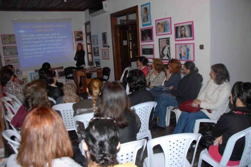 Kadınlara Öfke Kontrol Semineri Verildi