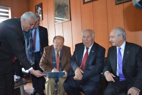 Kardeş şehir protokolüne Kılıçdaroğlu imzası