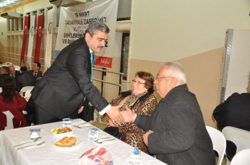 Kaymakamlık Şehit ve Gazi yakınlarına yemek verdi