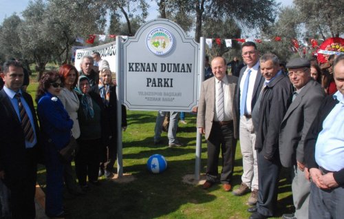 Kenan Duman'ın İsmi Parkta Yaşatılacak
