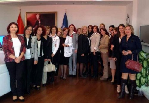 Kent Konseyi Kadın Meclisi, Başkan Çerçioğlu'nu Ziyaret Etti