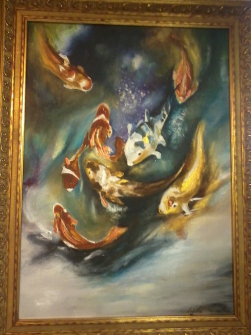 Kiev’li Ressam Leila İnceoğlu Kuşadası’nda Sergi Açtı