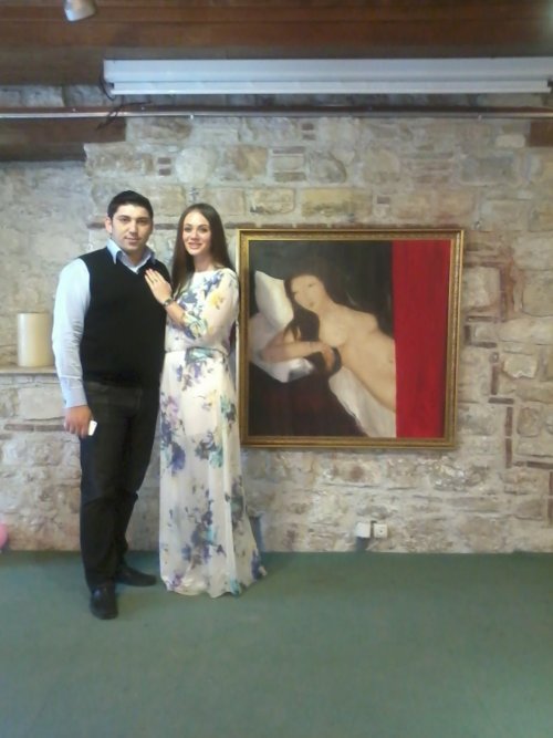 Kiev’li Ressam Leila İnceoğlu Kuşadası’nda Sergi Açtı