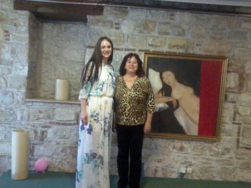 Kiev’li Ressam Leila İnceoğlu Kuşadası’nda Sergi Açtı