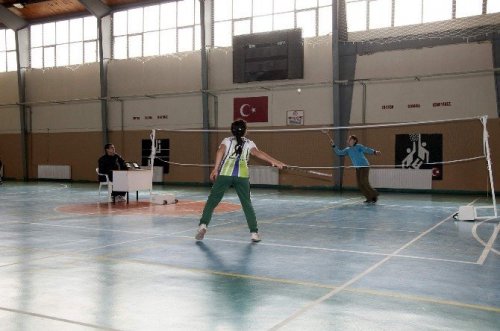 Koçarlı’da Badminton heyecanı