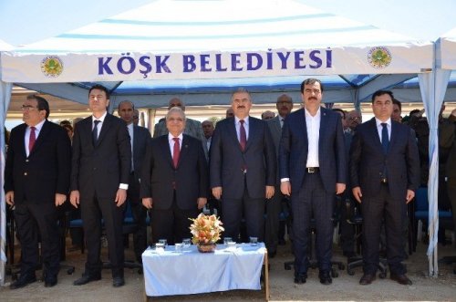 Köşk Hükümet Konağının Temeli Atıldı