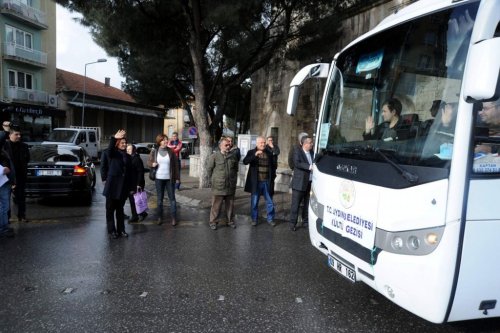 Kültür Gezisi'ne Katılanları Başkan Çerçioğlu Uğurladı