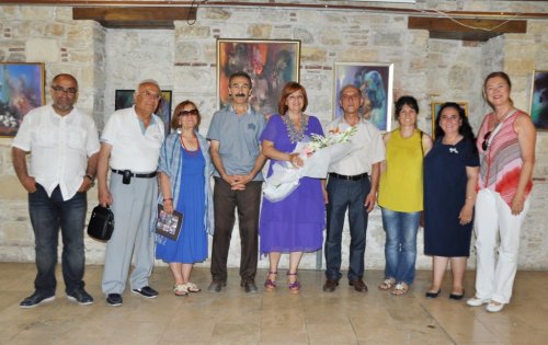 Kuşadası’nda “Aştır Yaşatan” Resim Sergisi