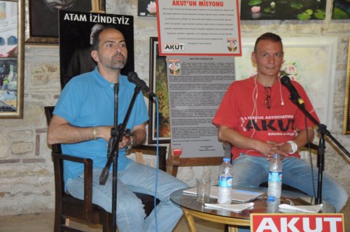 Kuşadası’nda Nasuh Mahruki Söyleşisi Yapıldı