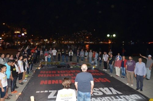 Kuşadası’nda Soma Faciası Anma Etkinliği