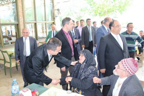 Kuyucak Protokolü Şehit Aileleriyle Buluştu