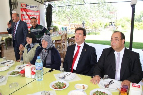 Kuyucak Protokolü Şehit Aileleriyle Buluştu