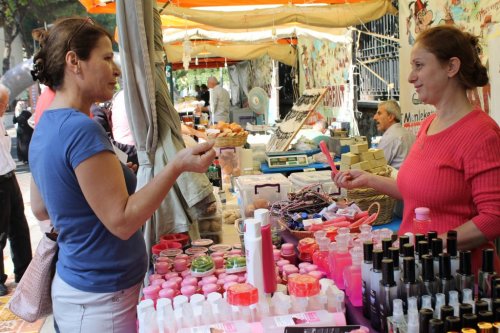 'Memleketten Geldik' Aydın'da Stant Açtı