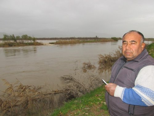 Menderes taştı, Aydın Ovası göle döndü