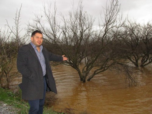 Menderes taştı, Aydın Ovası göle döndü