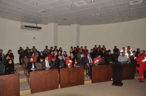 Nazilli Arama ve Kurtarma Ekibi ilk eğitim toplantısını yaptı