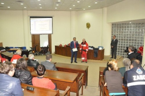 Nazilli Arama ve Kurtarma Ekibi ilk eğitim toplantısını yaptı