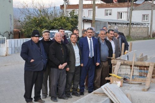 Nazilli Belediyesi mahalleye 60 tonluk kantar yapıyor