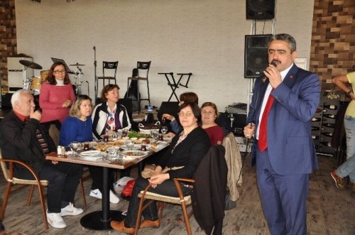 Nazilli Belediyesi sabah sporları gurubuna Başkan 'Alıcık'  sürprizi