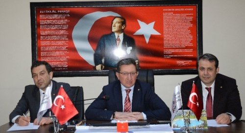 Nazilli Ticaret Odası yönetimi Bozdoğan’da toplandı