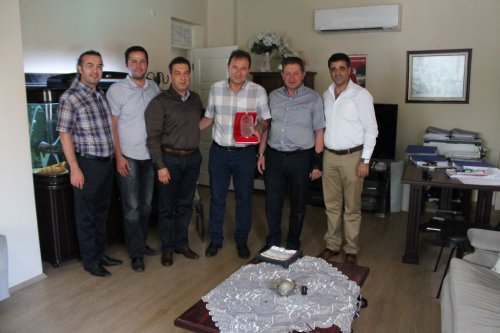 Nazilli Ticaret Odası'ndan Plaket