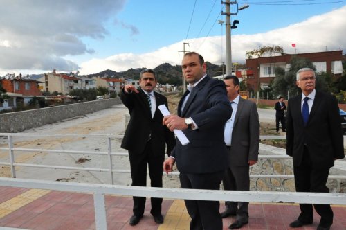 Nazilli'de Dereköy Çayı Rehabilite Ediliyor