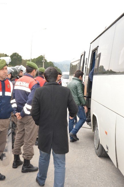 Nazilli’de gergin <span style=