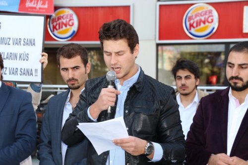 Nazilli’de Mescid-i Aksa’ya Saldırı Protestosu