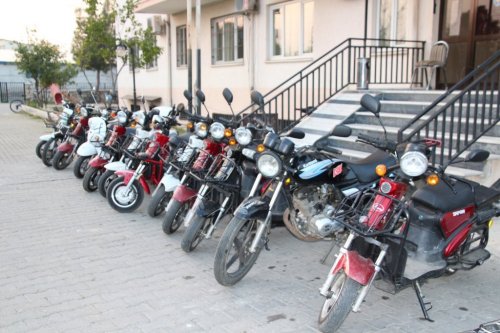 Nazilli’de Motosiklet Hırsızlarına Büyük Darbe