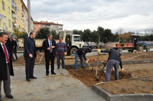 Nazilli'de Turan Parkı yaz ayında halkın hizmetinde olacak