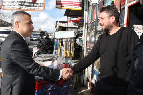 Savaş, Sanayi Esnafıyla Bir Araya Geldi