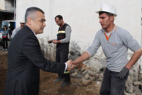 Savaş, Sanayi Esnafıyla Bir Araya Geldi
