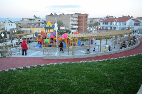 Söke'de Çeltikçi Mahallesi Sakinleri ‘Adalet' Parkını Çok Sevdi