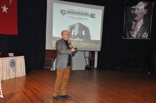 Talha Uğurluel, Nazilli’de Çanakkale Savaşını anlattı