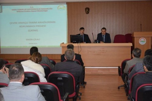 Tarım personeline ‘çatak’ eğitimi