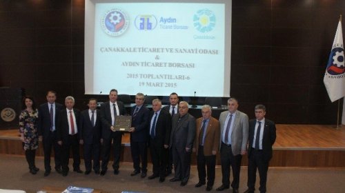 Ticaret Borsası Çanakkale Ticaret ve Sanayi Odası’nın 100. Yıl organizasyonlarına katıldı