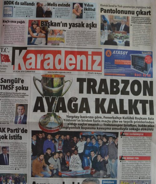 Trabzon’da Yerel Gazeteler 