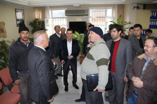 Uzunırmak ve Alıcık, Esnaf Odalarını Ziyaret Etti