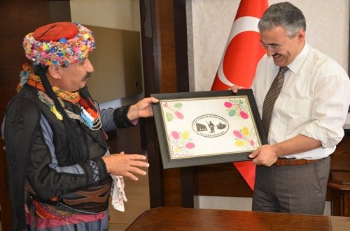 Yörükler Vali Ayyıldız'ı Ziyaret Etti